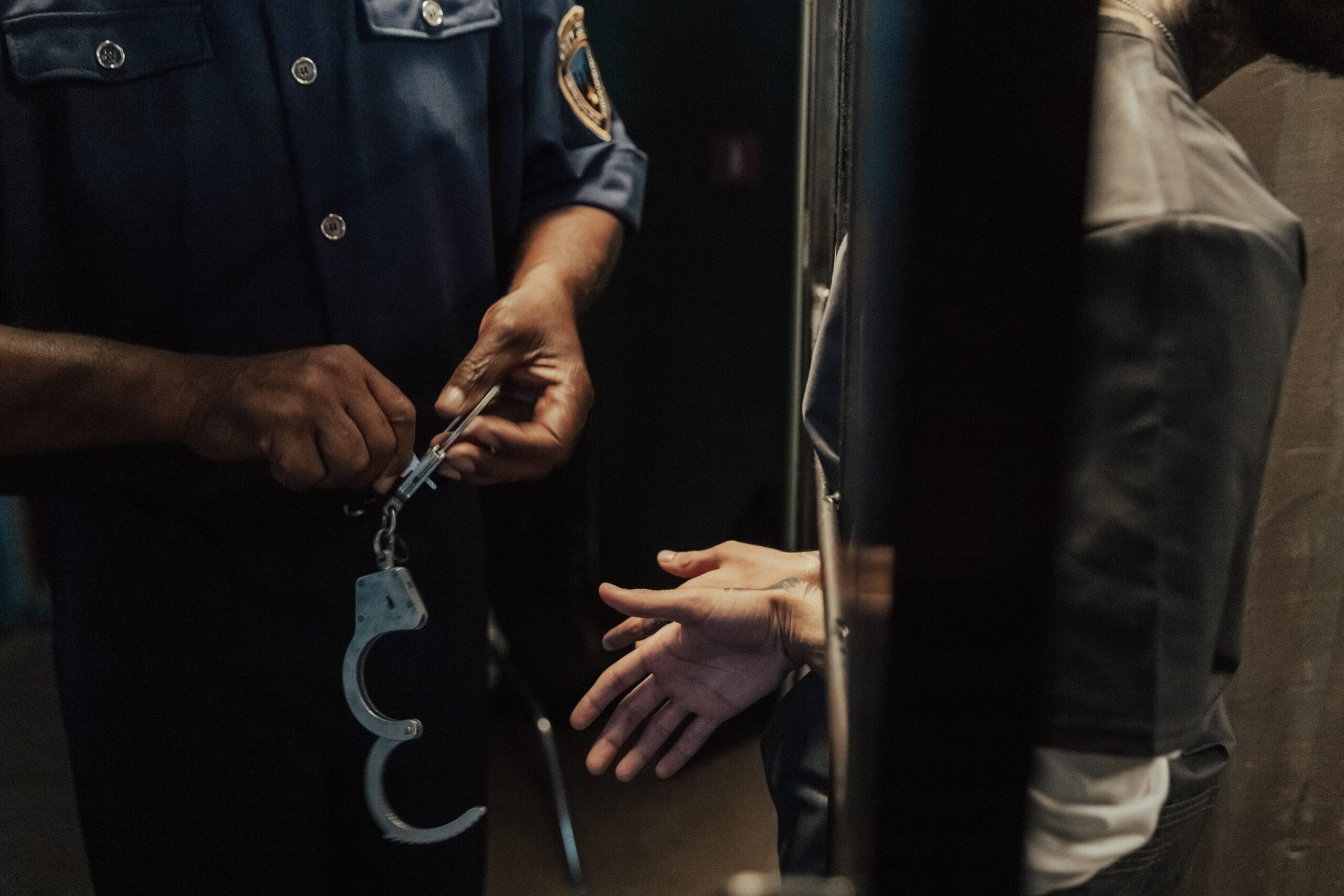 Handcuffs indicating a person going to jailfor tax evasion